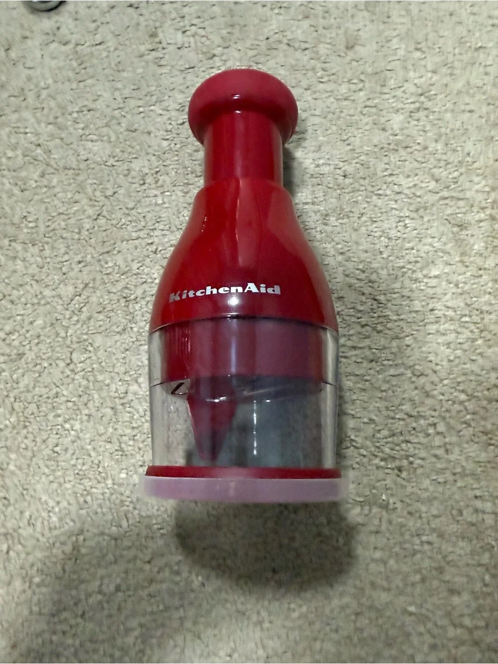 Red Multi-Purpose Handheld Chopper - Kitchen Aid